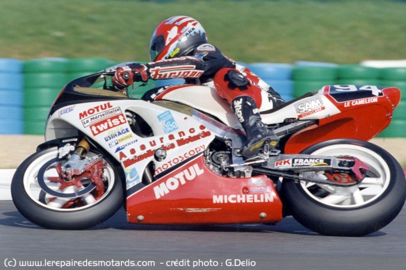 Christophe Guyot, champion de France Superbike 1998