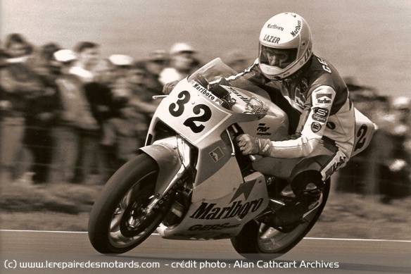 Marco Gentile sur la Fior-Honda 500