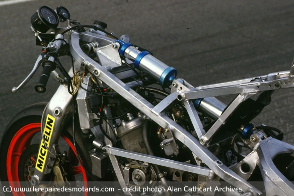 Le châssis de la Fior TZ250