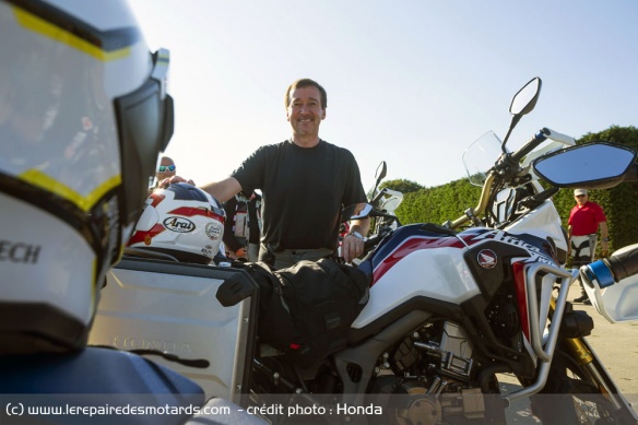 Le triple Champion du Monde GP est toujours ambassadeur pour Honda