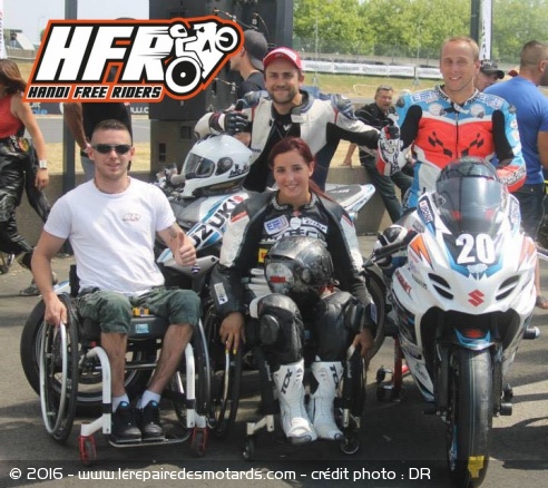 Stéphane Paulus avec les membres du HFR