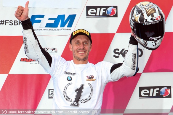 Le titre de Champion Superbike pour Kenny Foray