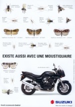 Culture Pub saga Suzuki Bandit GSF publicités motos