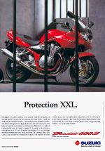 Culture Pub saga Suzuki Bandit GSF publicités motos