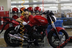 Usine Keeway au Venezuela 