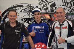 David et l'équipe Yamaha au WERC de Carole