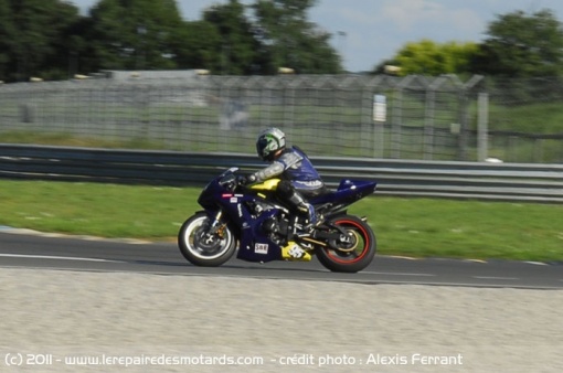 David sur la piste du Vigeant