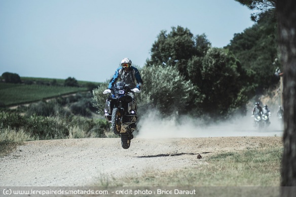 Après deux jours, la BMW 1250 GS devient légère, légère