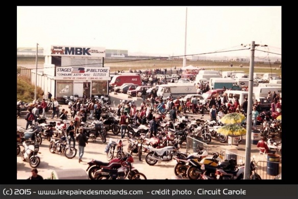 Le public au circuit Carole pendant les années 80