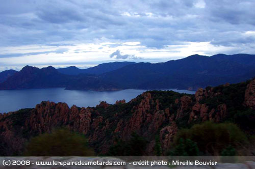 La Corse en moto