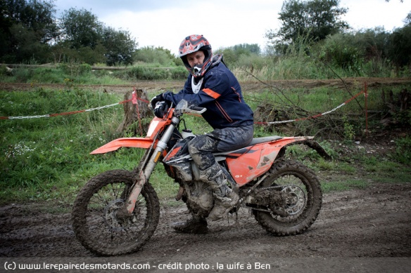 Expérience : un poireau s'initie à l'enduro Expérience : un poireau s'initie à l'enduro