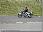 Permis moto : examen du plateau