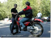 Permis moto avec la moto école Monneret