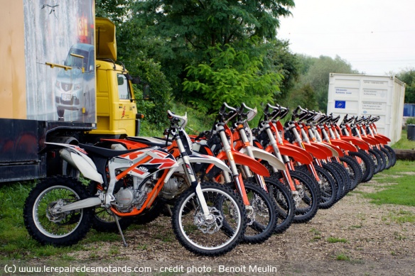 Expérience : un poireau s'initie à l'enduro, avant le stage le matin