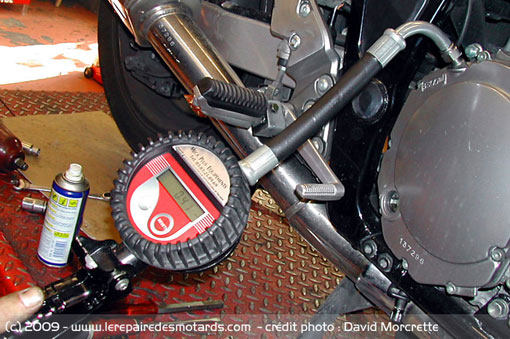 Huile moteur après vidange moto