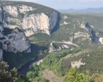 Le belvédère sur la route des gorge