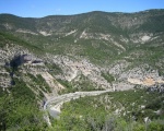 Les gorges de l'Eygues