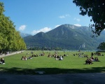Le Pquier depuis le Champ de Mars d'Annecy (c) Florian Ppellin