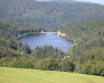 Le lac de la Lande depuis la route des Crtes  Christian Amet