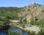 La Loire au pied du chteau de Beaufort
