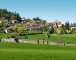 Vue sur le village de Saint-Sorlin (c) Thierry Germain