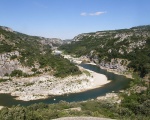 Vue sur les gorges du Gardon (c) Ravenclaw
