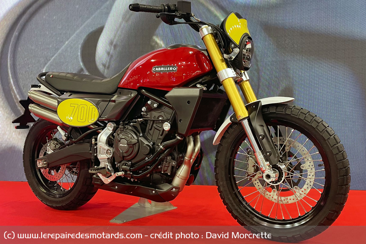 Fiche Technique Fantic Caballero 700 Scrambler Fiche Technique Fantic Caballero 700 Scrambler