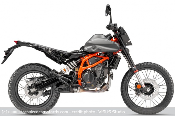 La KTM 125 Enduro R