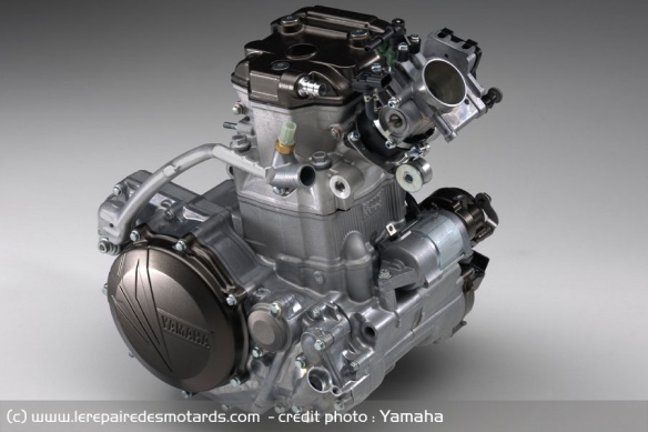 Le monocylindre de la Yamaha WR 450-F