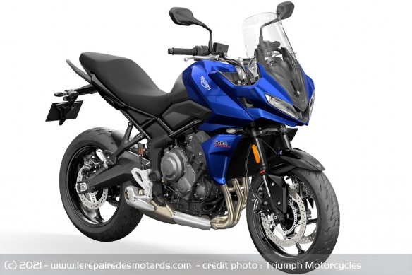 Triumph Tiger Sport 660 en bleu