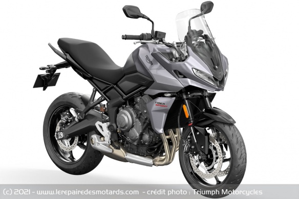 Triumph Tiger Sport 660 en gris