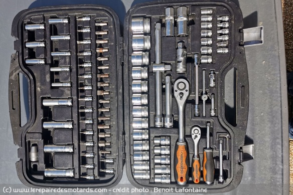 Le kit basique pour bricoler sur la moto