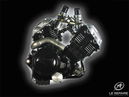 Moteur en V à 72° Voxan