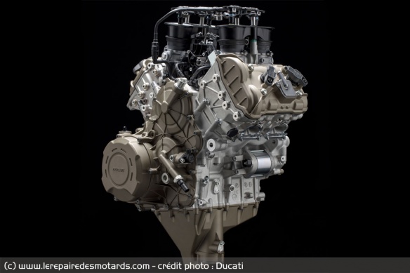 Le 4 cylindres en V de la Ducati Panigale V4