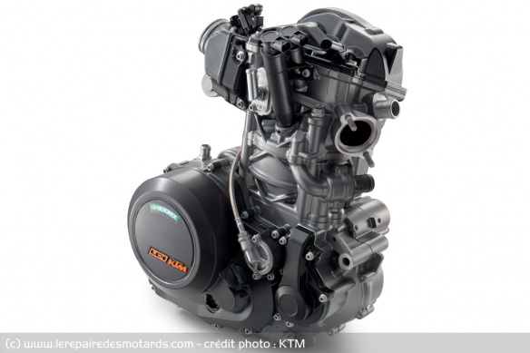 Le monocylindre de la KTM 690 Duke