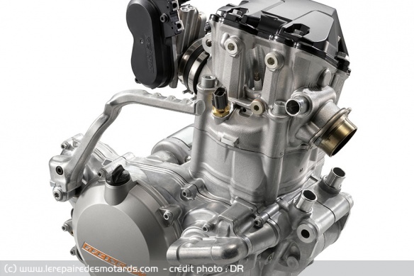 moteur mono de la KTM 500 EXC