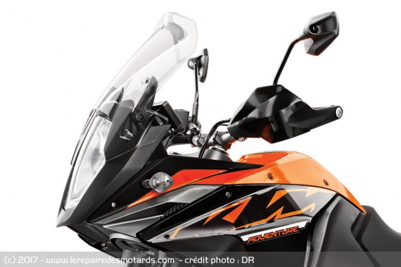 La bulle de la KTM 1090 Adventure