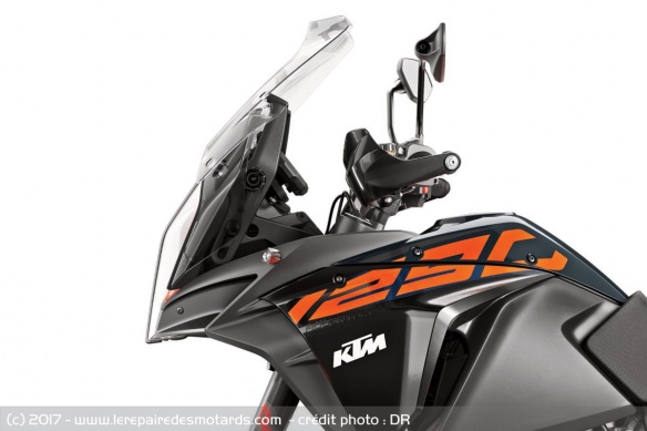 Pare-brise de la KTM 1290 Super Adventure S