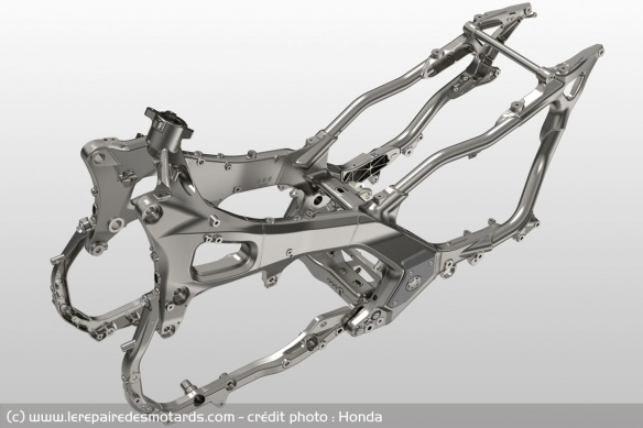 Cadre de la Honda GL1800 Gold Wing