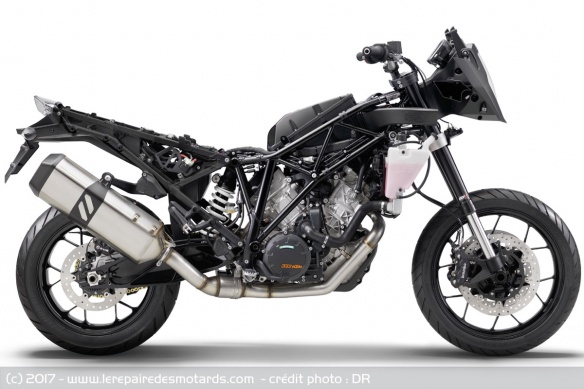 Le châssis de la KTM 1090 Adventure