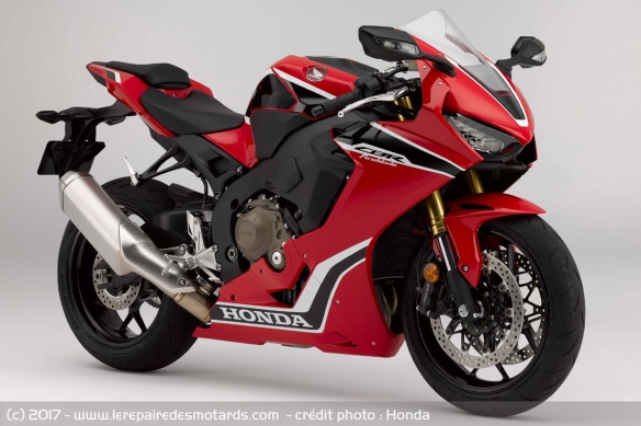 La Honda CBR1000RR Fireblade du millésime 2017