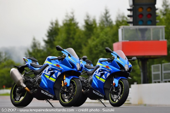 Technique des Suzuki GSX-R 1000 et 1000R