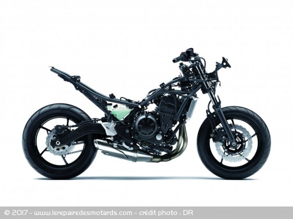 Technique : Kawasaki Ninja 650 : un nouveau châssis et 18 kilos de gagnés