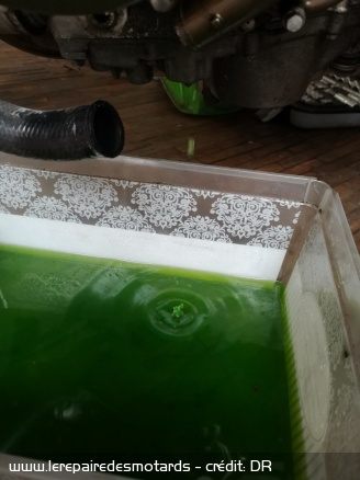 Vidange du liquide de refroidissement