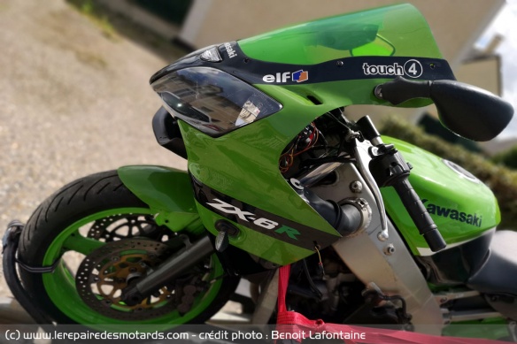 Le carnage d'origine de la Kawasaki