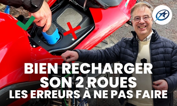 Bien recharger son 2 roues électrique - Les erreurs à ne pas faire