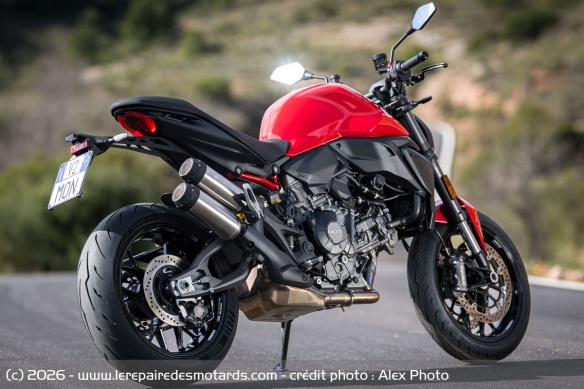 Essai roadster Ducati Monster V2 Essai roadster Ducati Monster V2
