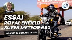 Essai cruiser Royal Enfield Super Meteor 650