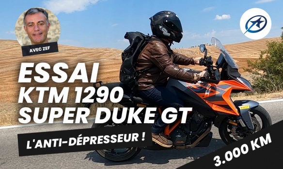 Essai KTM 1290 Super Duke GT