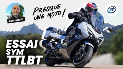 Essai maxi-scooter SYM TTLBT